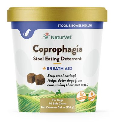 Coprophagia + Breath Aid Soft Chew Cup 70 count
