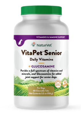 Vita Pet Senior with Glucose Tablets Time Release