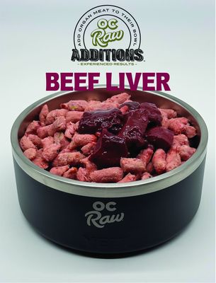 Frozen Beef Liver (four 8 oz. vacuum sealed portions)