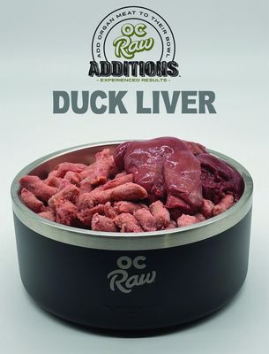 Frozen Duck Liver (four 8 oz. vacuum sealed portions)