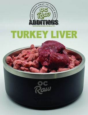Frozen Turkey Liver (four 8 oz. vacuum sealed portions)