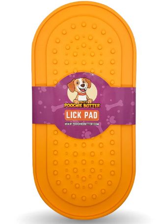 Oval Lick Pad + 2oz Squeeze Pack