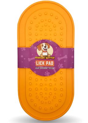 Oval Lick Pad + 2oz Squeeze Pack