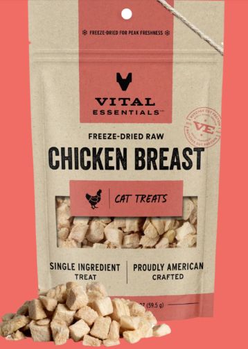 Cat Freeze Dried Chicken Breast 2.1 Oz