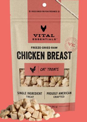 Cat Freeze Dried Chicken Breast 2.1 Oz
