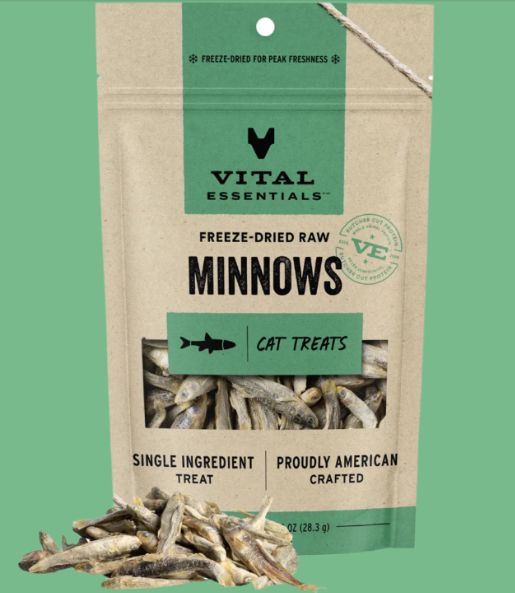 Cat Freeze Dried Minnows 1 Oz