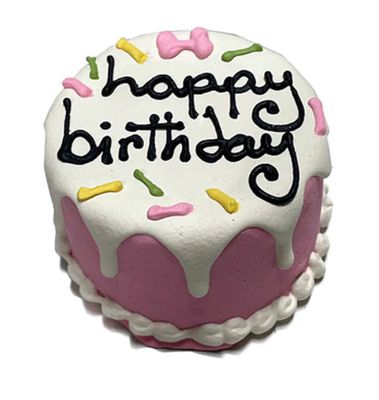 Pink Birthday Baby Cake