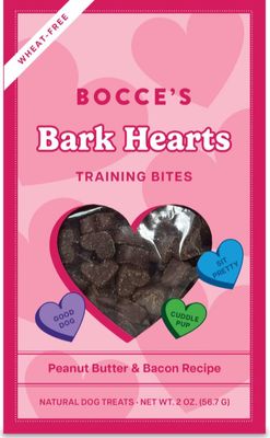 Bocce&#39;s Bark Hearts 2 Oz