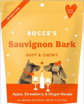 Bocce&#39;s Soft Chew Sauvignon Bark 6 Oz