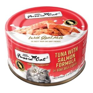 Cat Tuna With Salmon In Goat Milk 2.47 Oz