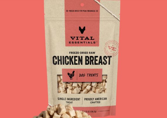 Dog Freeze Dried Chicken Breast 3.75 Oz