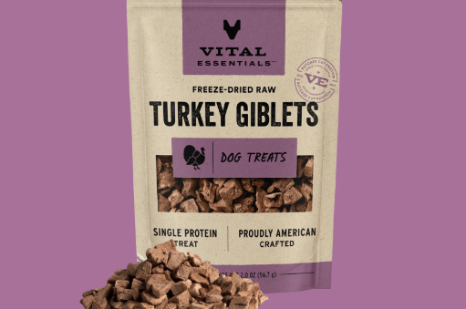 Dog Treat Freeze Dried Turkey Giblets 2 Oz