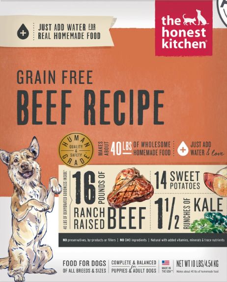 Grain Free Beef Recipe 10 lb