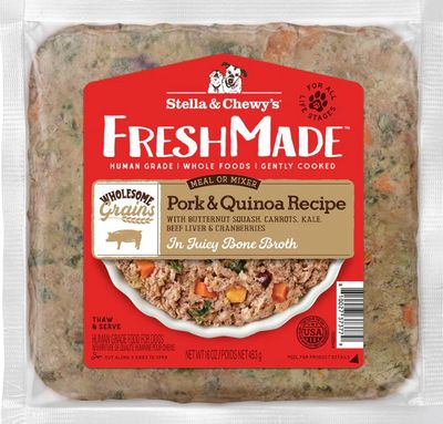 Frozen Freshmade Pork &amp; Quinoa 1 lb