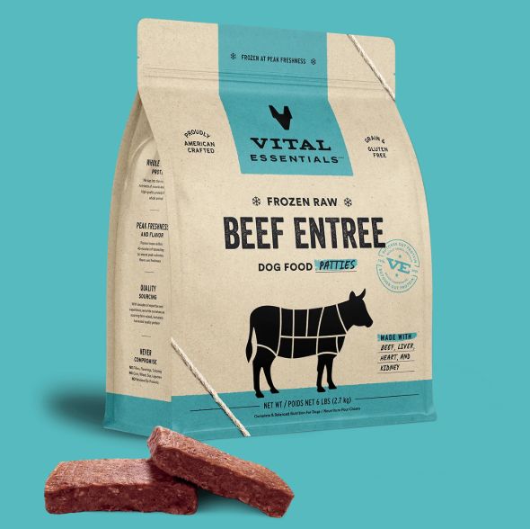 Frozen Beef Entrée Patties 6 lb