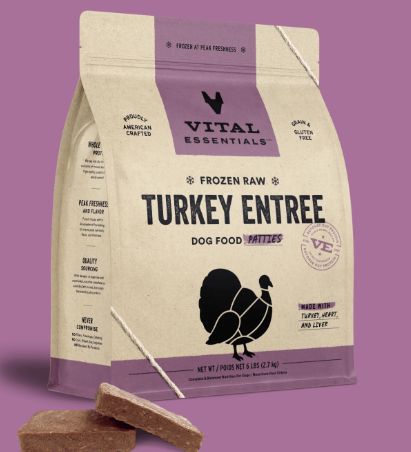 Frozen Turkey Entrée Patties 6 lb