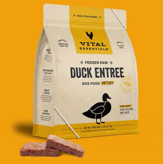 Frozen Duck Entrée Patties 6 lb