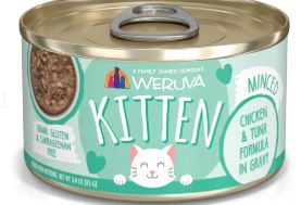 Weruva Kitten Chicken &amp; Tuna Wet Cat Food 3 Oz