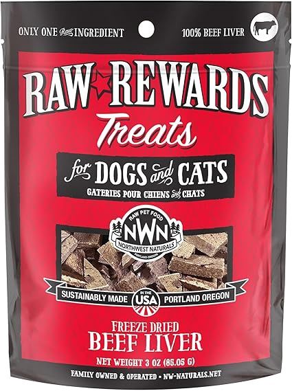 Freeze Dried Beef Liver Treats 3 Oz