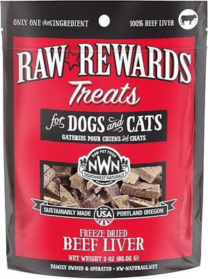 Freeze Dried Beef Liver Treats 3 Oz
