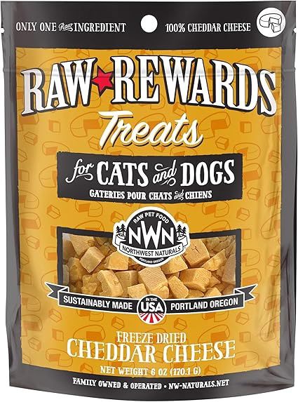 Freeze Dried Cheddar Cheese Treats 6 Oz