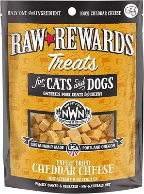 Freeze Dried Cheddar Cheese Treats 6 Oz