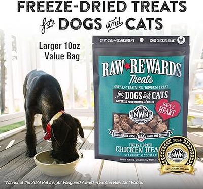 Freeze Dried Chicken Heart Treats 3 Oz