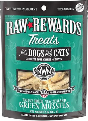 Freeze Dried Green Lipped Mussel Treats 2 Oz