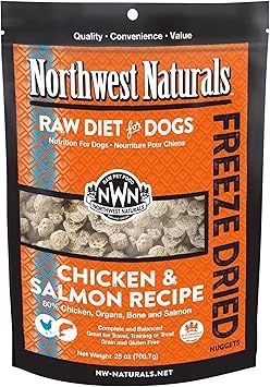 Freeze Dried Chicken &amp; Salmon Nuggets 25 Oz