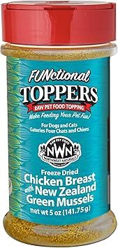 Freeze Dried Topper Chicken Breast w/ Green Mussels 5 Oz