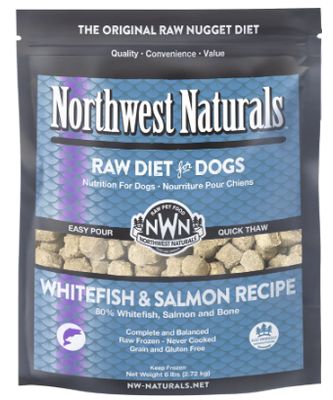 Frozen Whitefish &amp; Salmon Nuggets 6 Lb