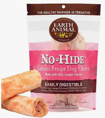 EARTH ANIMAL DOG NO-HIDE SALMON MEDIUM 2 PACK