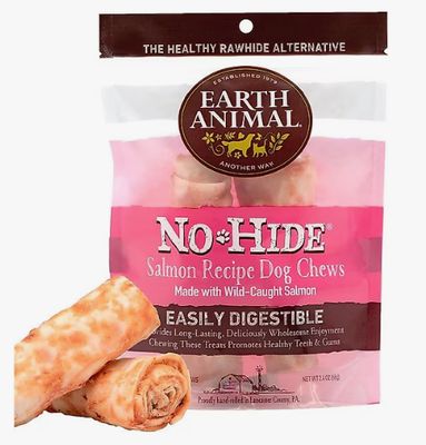 EARTH ANIMAL DOG NO-HIDE SALMON SMALL 2 PACK