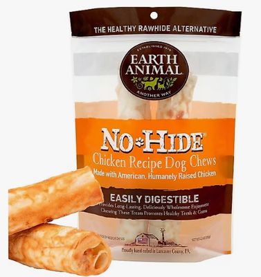 EARTH ANIMAL DOG NO-HIDE CHICKEN MEDIUM 2 PACK