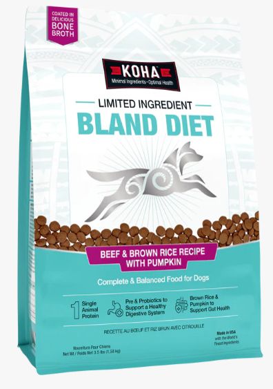 Koha Bland Beef and Rice 3.5 Lb