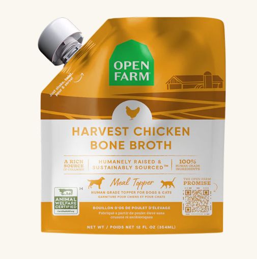 Harvest Chicken Bone Broth For Dogs 12 Oz