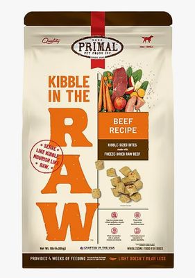 Kibble in the Raw Beef Recipe 144 Oz (9lb)