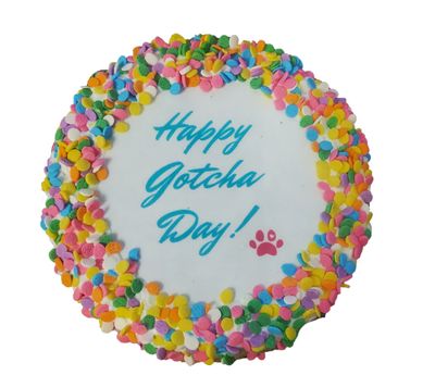 Happy Gotcha Day Granola Cake