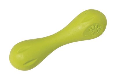 West Paw Zogoflex Hurley Small 6  Dog Toy Granny Smith