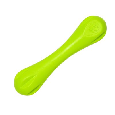 West Paw Zogoflex Hurley Large 8.25  Dog Toy Granny Smith