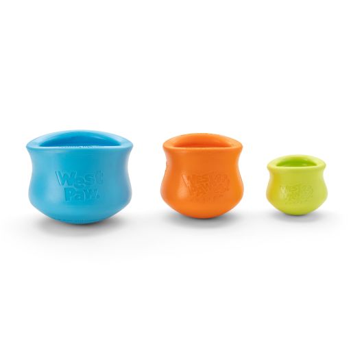 West Paw Zogoflex Toppl XLarge Aqua Dog Toy