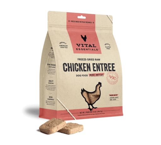 Freeze-Dried Chicken Mini Patties 14 Oz