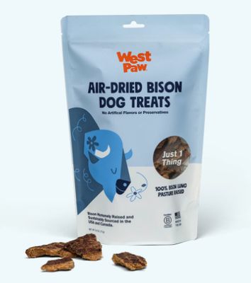 Air Dried Bison Lung Treats 2.5 Oz
