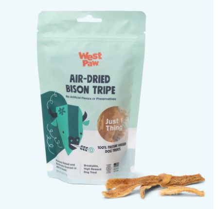 Air Dried Bison Tripe Treats 2.5 Oz