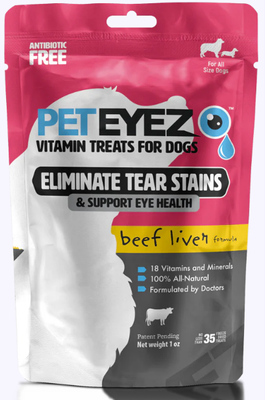Pet Eyez Dog Vitamin Treats - Beef Liver