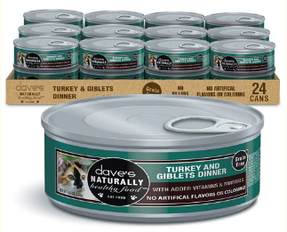 Cat Naturally Healthy Turkey/Giblet 5.5 Oz