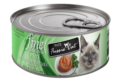Fussie Cat Fine Dining Oceanfish Pate 2.82 Oz