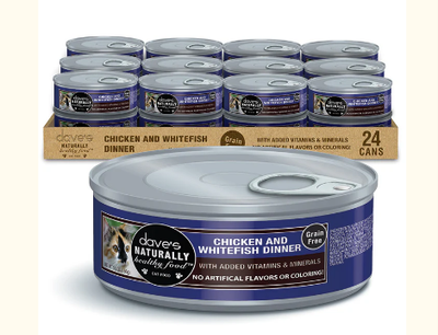 Cat Naturally Healthy Chicken &amp; Whitefish 5.5 Oz