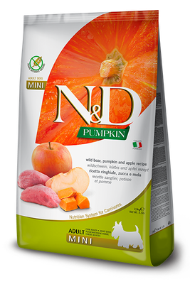 Dog N&amp;D Pumpkin Boar &amp; Apple Mini 5.5 lb