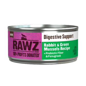 Cat Digestive Support Rabbit &amp; Green Mussels 5.5 Oz